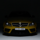 Illustration for article titled Black And Yellow: GT Spirits 1/18 Mercedes-Benz C63 AMG Black Seriesem/em
